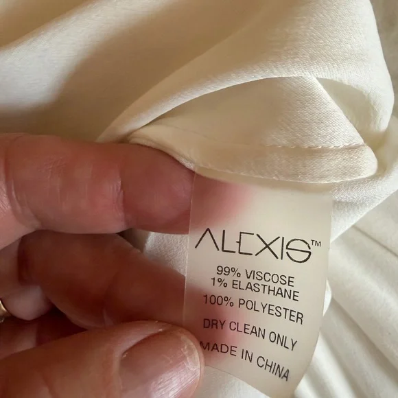 Alexis Cream Tie-Front Blouse - Picture 7 of 7